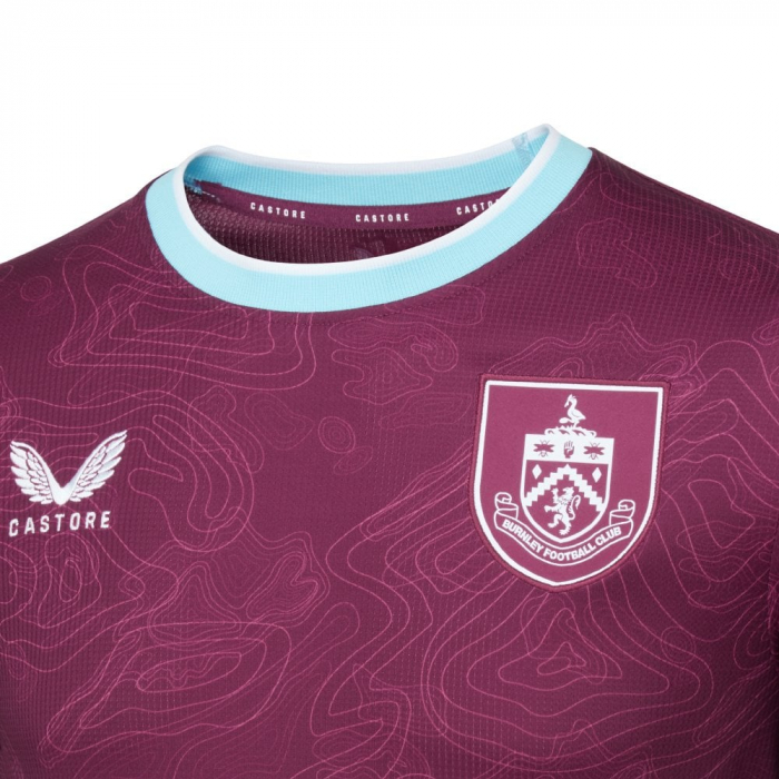 BURNLEY FC ADULT HOME SHIRT UNSPONSORED 2025/26
