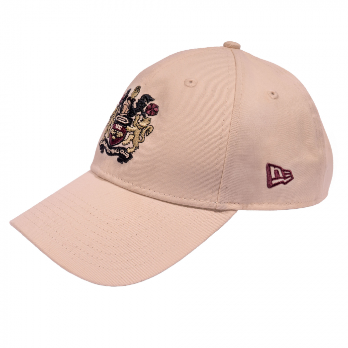 BURNLEY FC NEW ERA RETRO BADGE CAP CREAM/CLARET