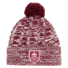 Burnley FC Sherpa Bobble Hat Claret 