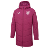 BURNLEY FC RASPBERRY PADDED JACKET JR 2025/26