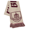 Burnley FC CREAM AND CLARET SCARF