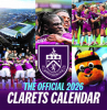 Burnley FC Official Desktop Calendar 2026