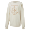 Burnley FC Womens Oversized Ecru Sweatshirt