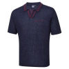 Burnley FC Cable Knit Open Collar Polo