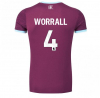 BURNLEY FC ADULT HOME SHIRT UNSPONSORED 2025/26