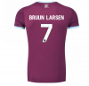 BURNLEY FC ADULT HOME SHIRT UNSPONSORED 2025/26