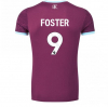 BURNLEY FC ADULT HOME SHIRT UNSPONSORED 2025/26