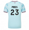 BURNLEY FC ADULT AWAY SHIRT UNSPONSORED 2025/26
