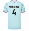 BURNLEY FC ADULT AWAY SHIRT UNSPONSORED 2025/26