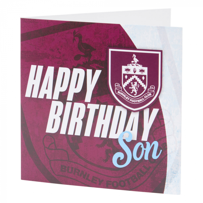 HAPPY BIRTHDAY SON SCROLL CARD
