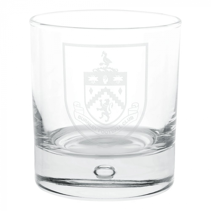 Burnley Fc Engraved Whiskey Glass