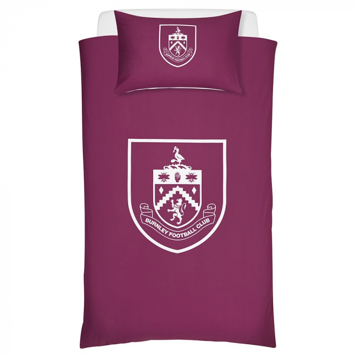 Burnley FC Single Bedding Claret
