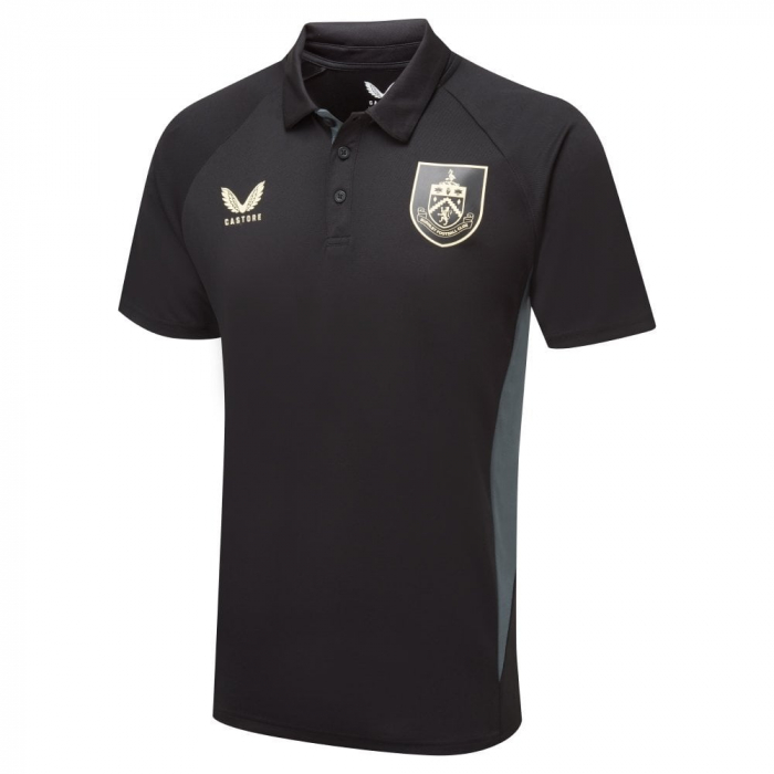 BURNLEY FC ADULT PRESENTATION POLO CAVIAR 2024/25