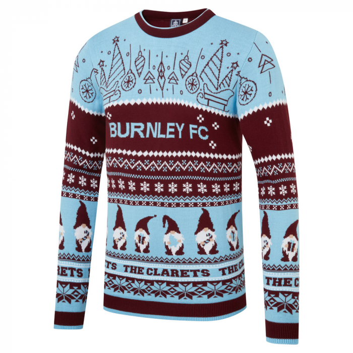 Burnley FC Xmas Jumper Gnome Wrap 2025