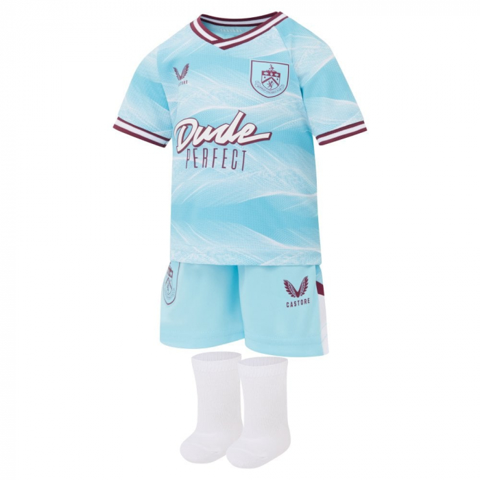 BURNLEY FC BABY AWAY KIT 2025/26