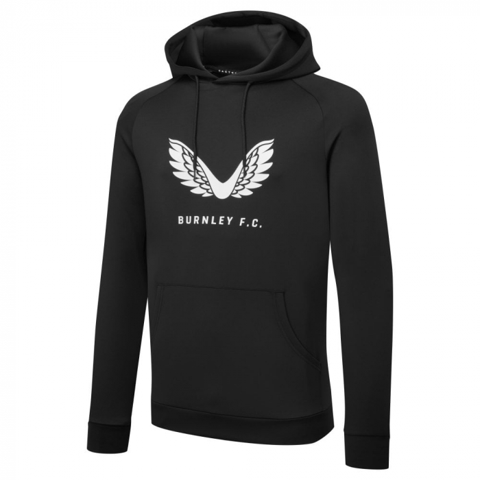 BURNLEY FC CAVIAR SCUBA LOGO HOODIE 2025/26
