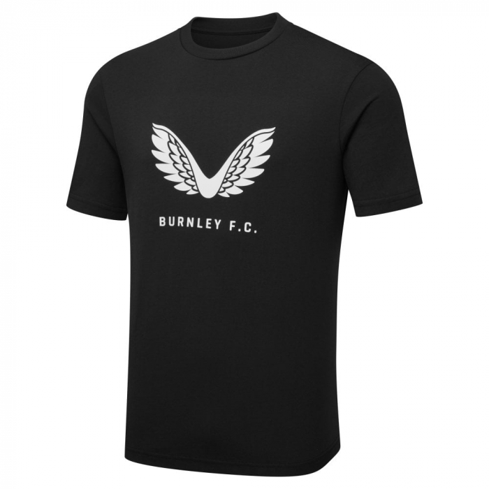 BURNLEY FC CAVIAR LOGO TEE JR 2025/26