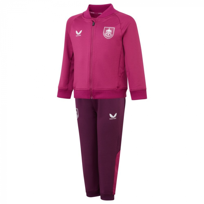 BURNLEY FC RASPBERRY KNIT SUIT INFANT 2025/26