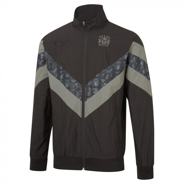 Burnley FC 91-93 Blackout Retro Tracksuit Top