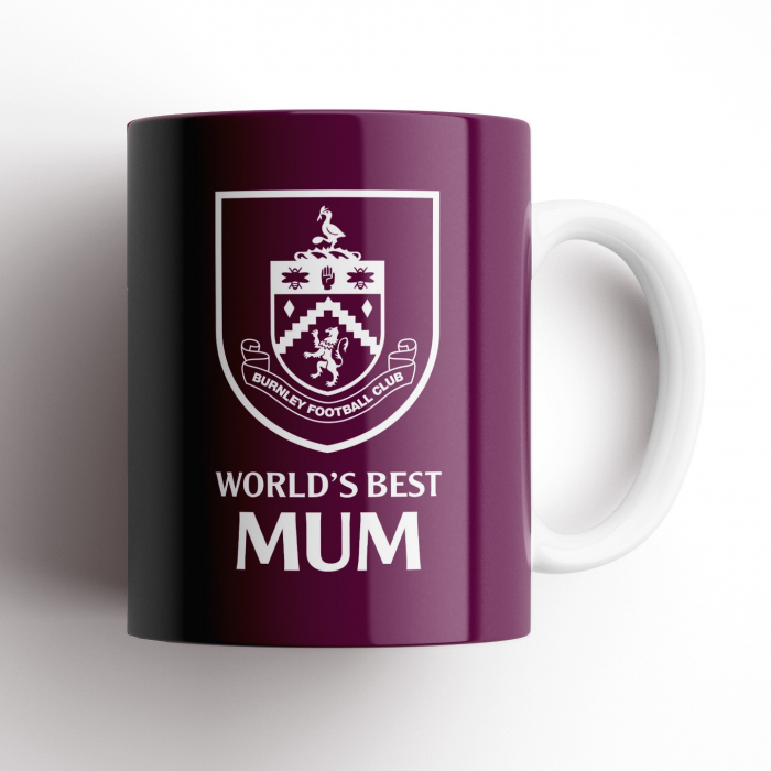 Burnley FC Worlds Best Mum Mug