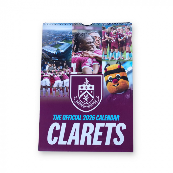 Burnley FC Official Calendar 2026