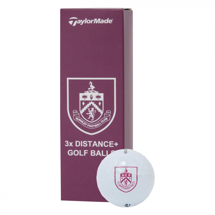 Burnley FC TaylorMade Golf Balls 3 Pack