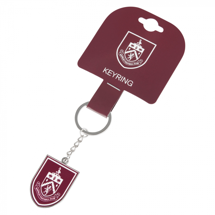 Burnley FC Crest Keyring 2026