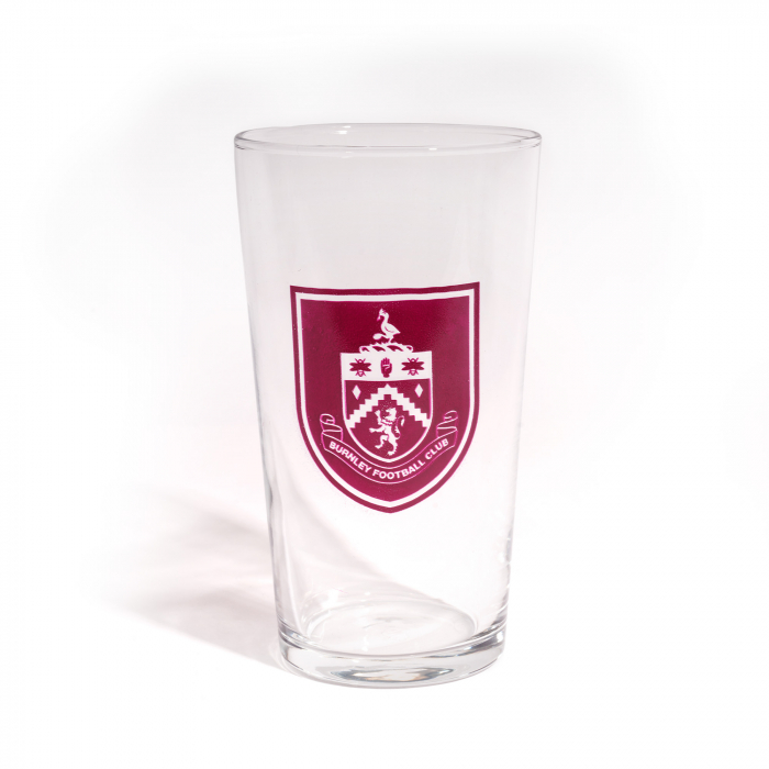 Burnley FC Boxed Pint Glass