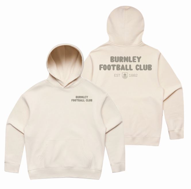 Burnley FC Bubble Print Womens Hood