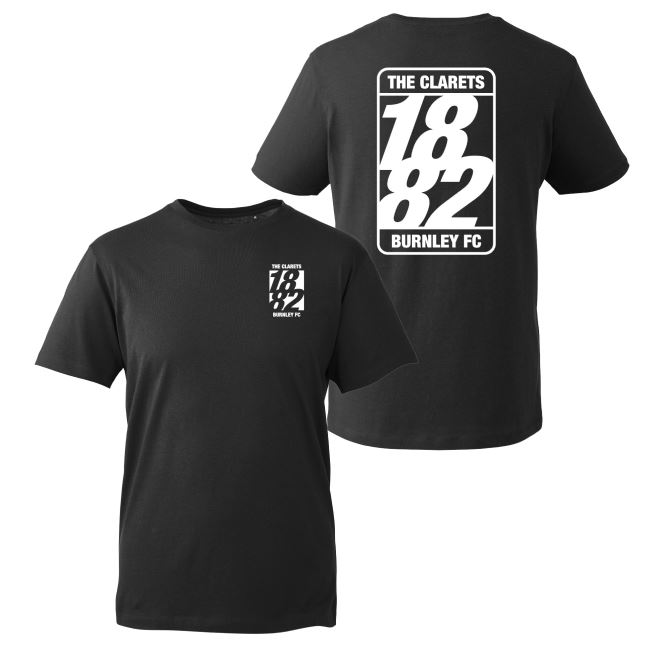 Burnley FC The Clarets 1882 T- Shirt