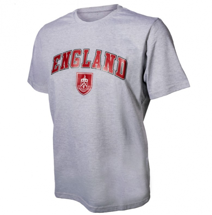 Burnley FC Club and Country T Shirt Grey