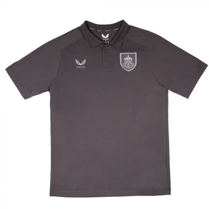 BURNLEY FC GREY TRAVEL TEE JUNIOR 2026/27