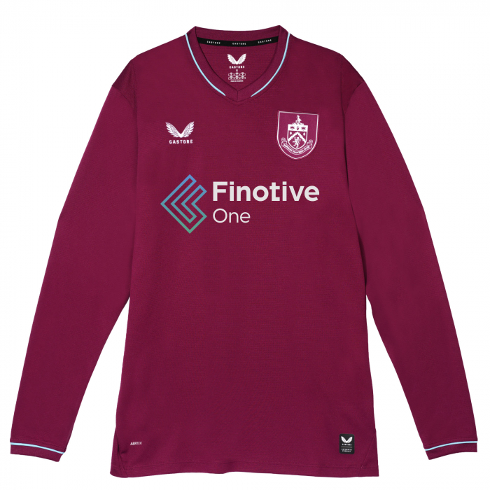 BURNLEY FC HOME SHIRT LONG SLEEVE ADULT 2026/27