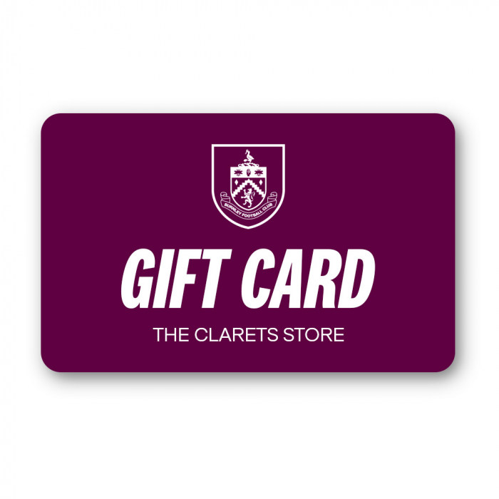 Burnley FC Gift Card