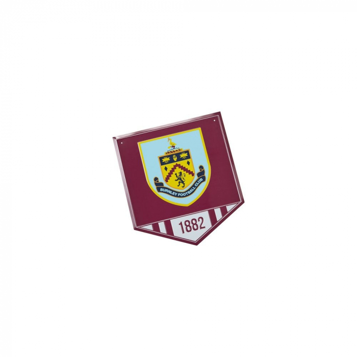 Burnley FC Metal Pennant