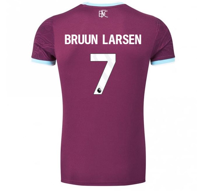 BURNLEY FC ADULT HOME SHIRT 2025/26