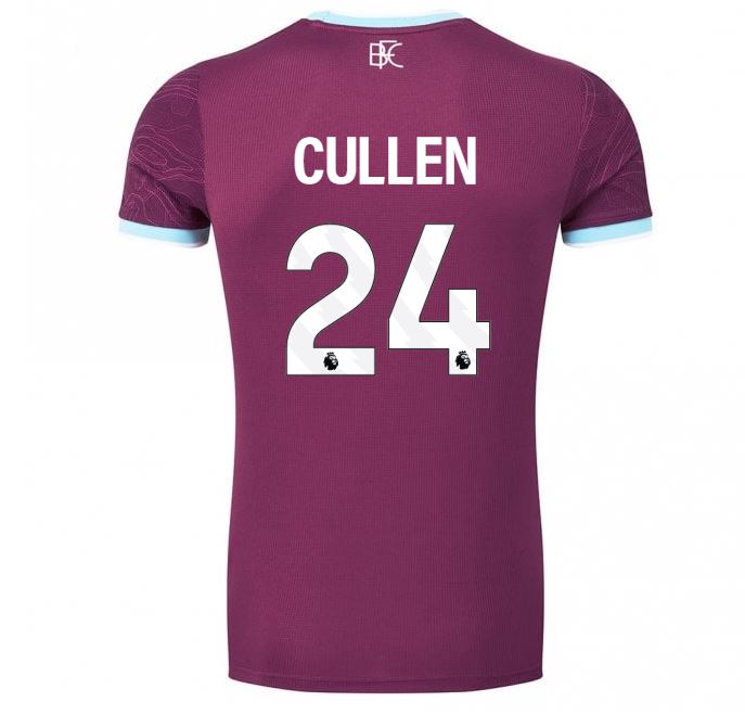 BURNLEY FC JUNIOR HOME SHIRT 2025/26