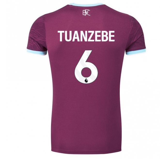 BURNLEY FC JUNIOR HOME SHIRT 2025/26