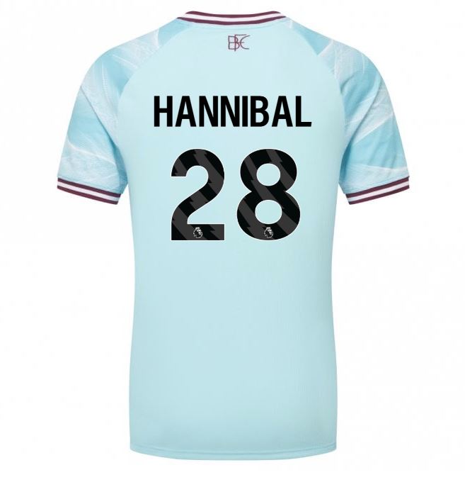 BURNLEY FC JUNIOR AWAY SHIRT 2025/26