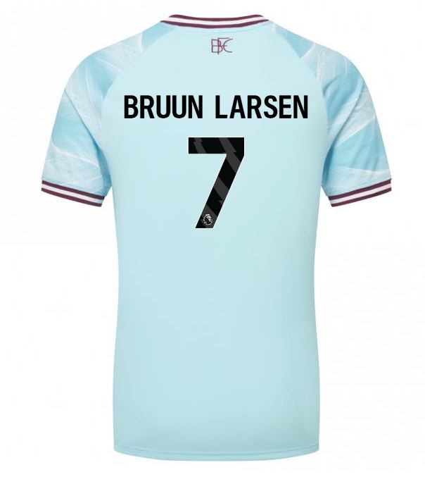 BURNLEY FC JUNIOR AWAY SHIRT 2025/26