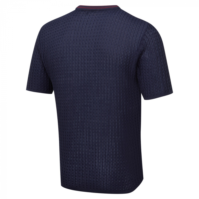 Burnley FC Cable Knit Crew Neck T-Shirt